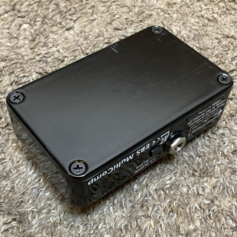 EBS MultiComp Studio Edition Compressor Pedal Used with Scratches