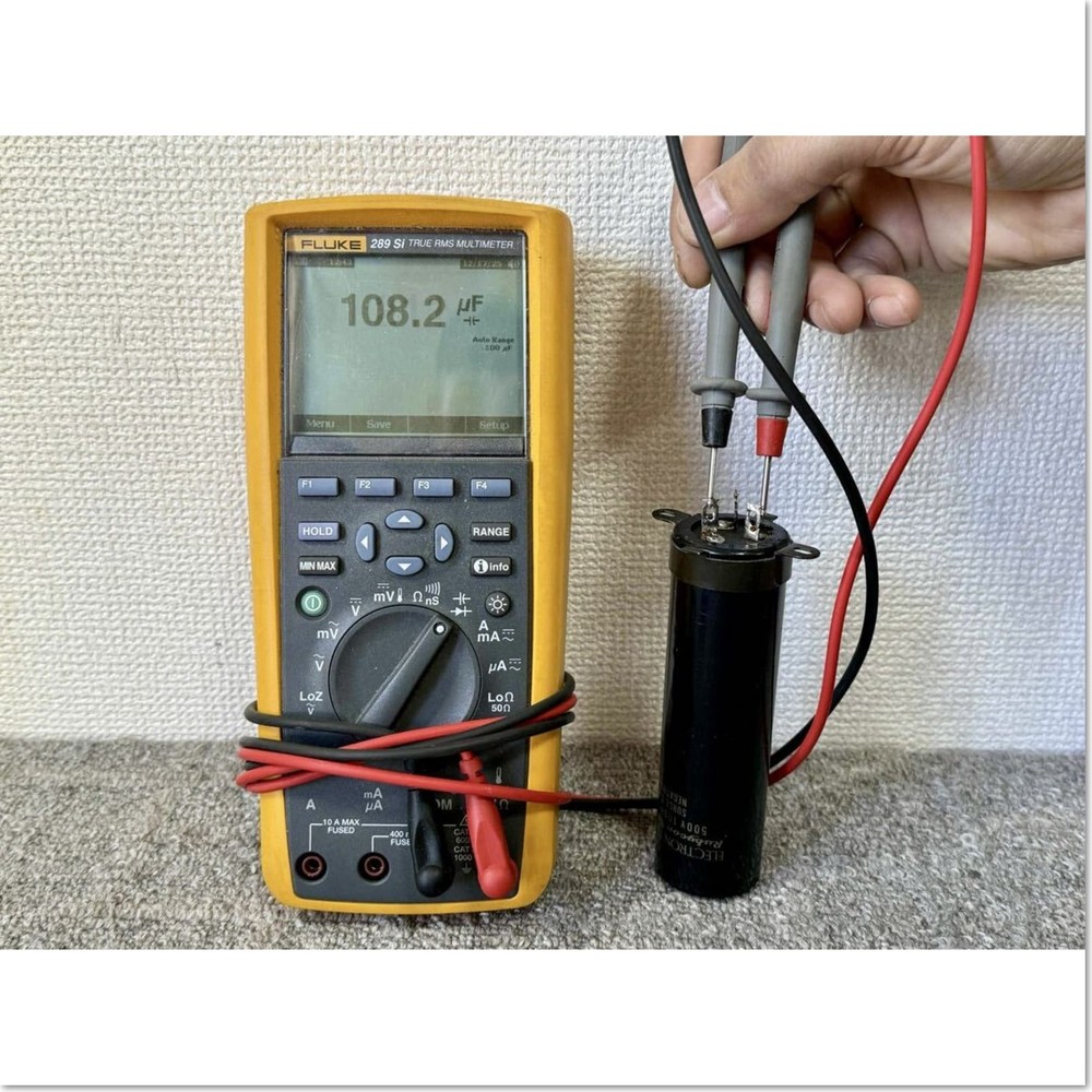 Rubycon BlackGate SK 500V 100uF Capacitor Tested Used Japan