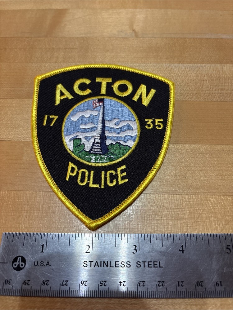 Acton Massachusetts Police Patch