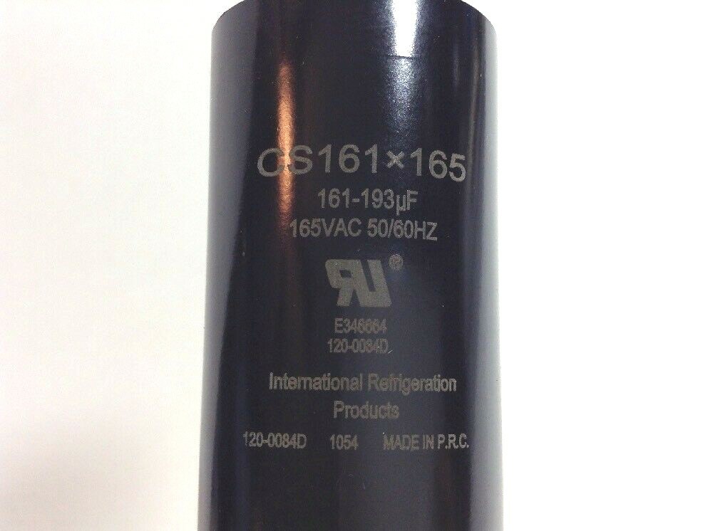 161X165 MFD HEAVY-DUTY Motor Start Capacitor 165 VAC 50/60HZ FAST CS161X165