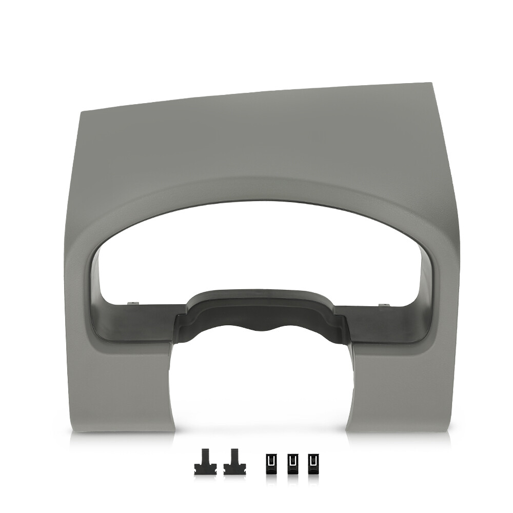 Instrument Cluster Speedometer Dash Bezel Trim Gray Fit For 04-08 Ford F-150