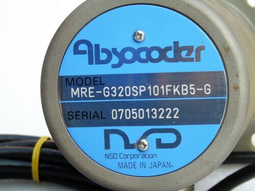 NOS NEW NSD CORP JAPAN ABSOCODER SENSOR MRE G320SP101FKB5-G ENCODER