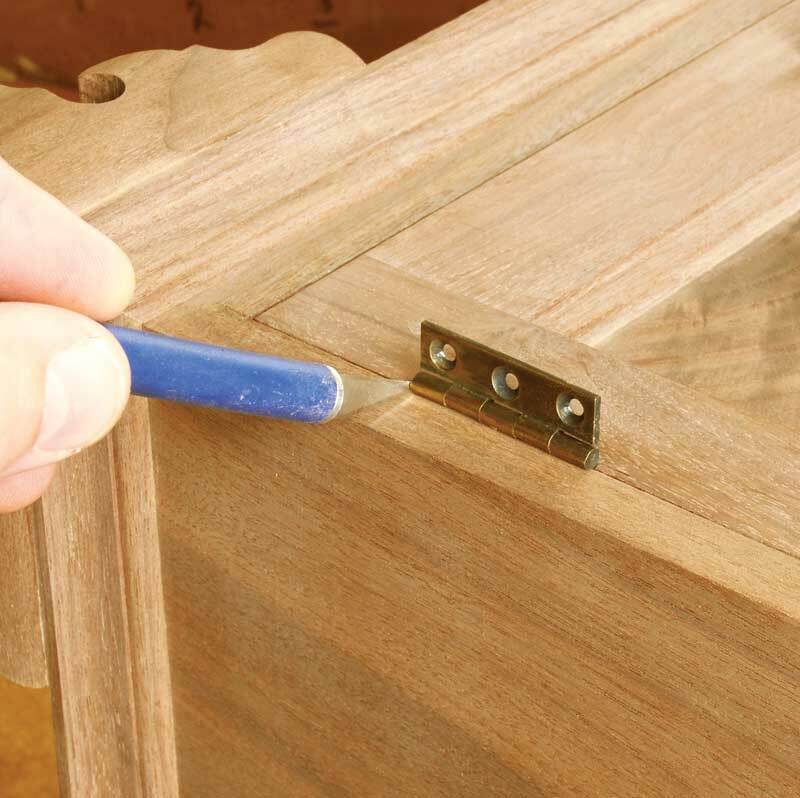 Butt hinge template for 1.5 & 2.0 in hinge