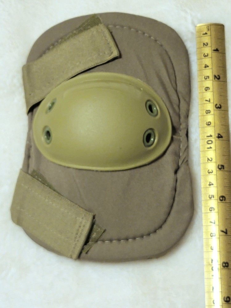 Galls Tactical Elbow pads, Green, Elastic Straps With Hook And Loop Closure