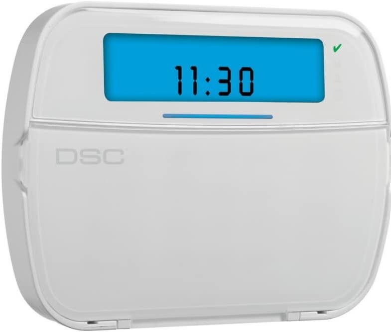 DSC HS2ICNENG Hardwired LCD Icon Keypad - Security System Control Panel