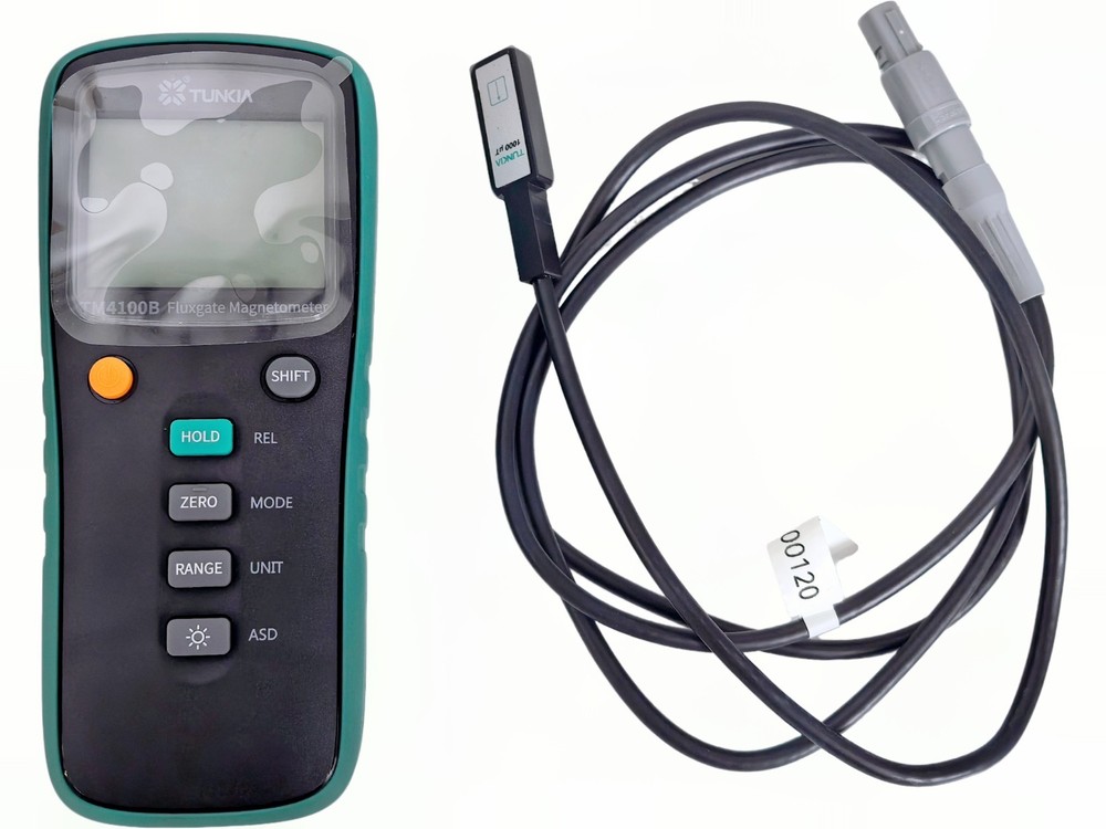 Handheld Single-Axis Fluxgate Magnetometer with Range 0-2000μT Accuracy Class 1