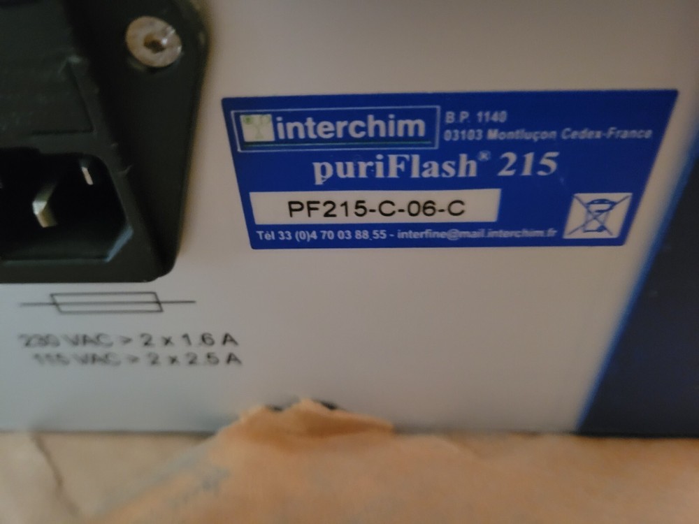 Interchim Puriflash 4250 Chromatography System Components (4 Pieces)