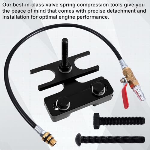 67605 Valve Spring Compressor & Air Valve Holding Hose Tool, Engine Valve