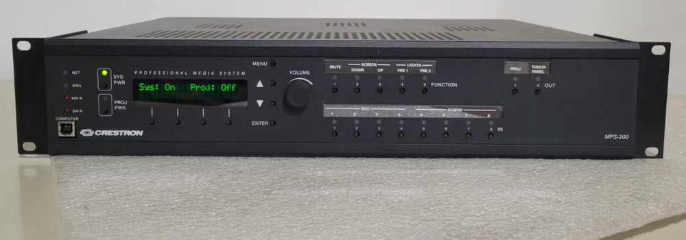 Crestron Professional Multimedia Presentation Systems MPS-200