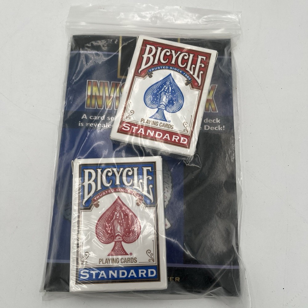 GREAT CONDITION!! Trickmaster 30 Tips and Tricks With An Invisible Deck Set