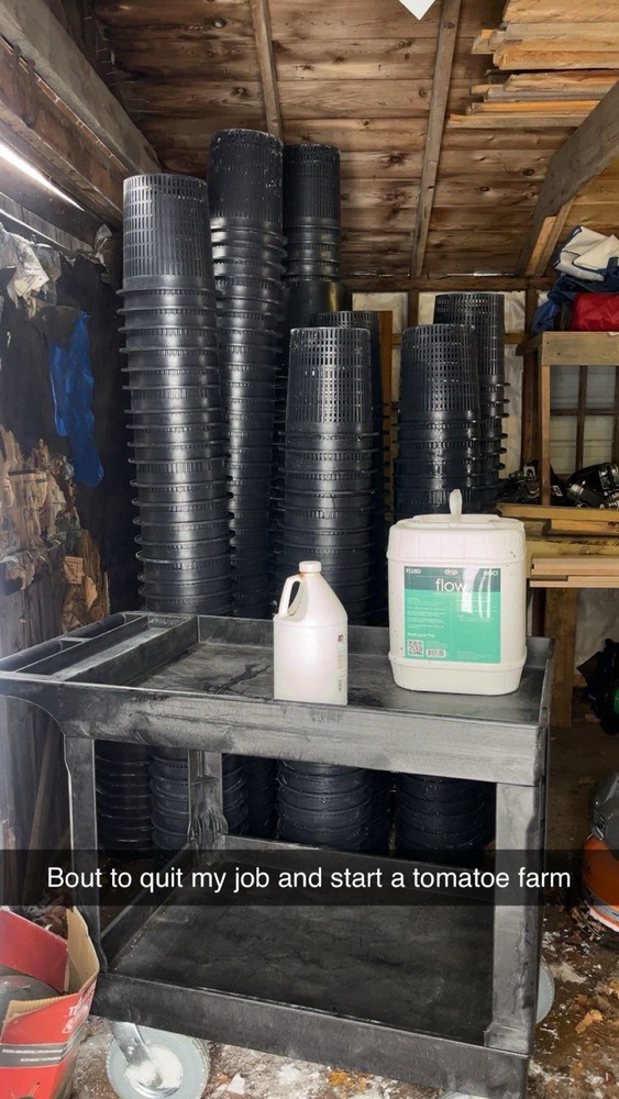 Hydroponic Grow Buckets w/ Mesh Inserts 5 Gallon