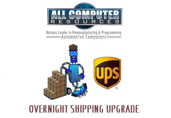 UPS Overnight Shipping Upgrade - All Computer Resources