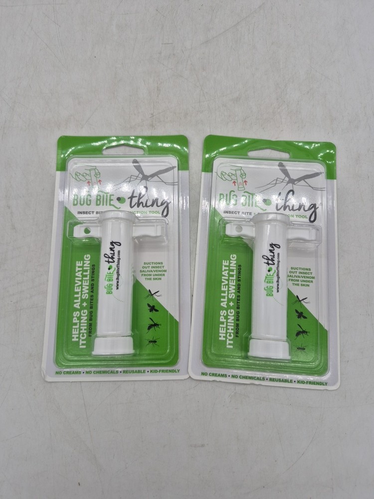 Bug Bite Thing Chemical Free Sting Suction Tool - TWO