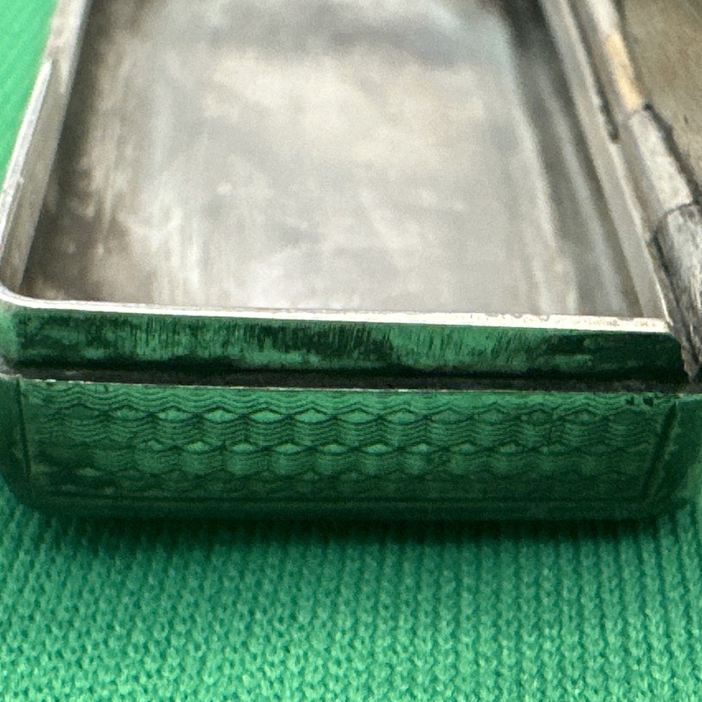 Vintage Sterling Snuff Box