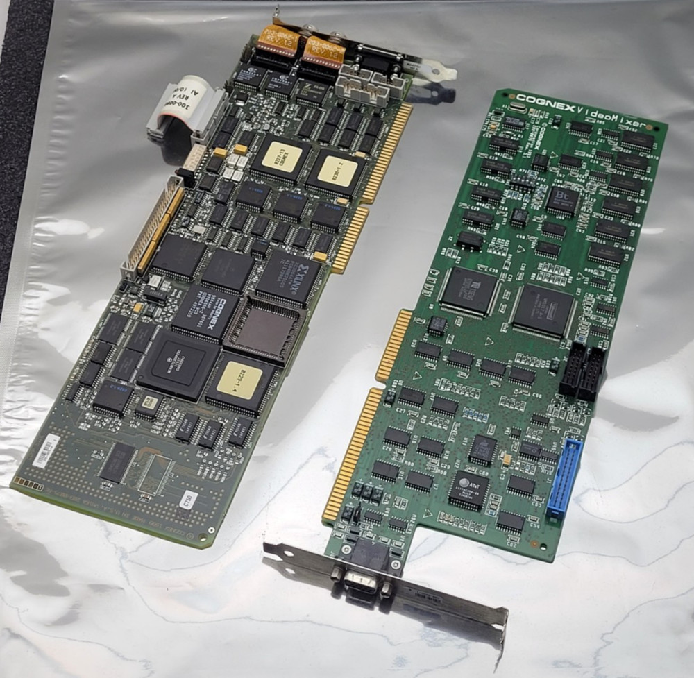 Cognex VM16A 200-0075-RE Vision Image Board + VideoMixer ISA Card Working Pull