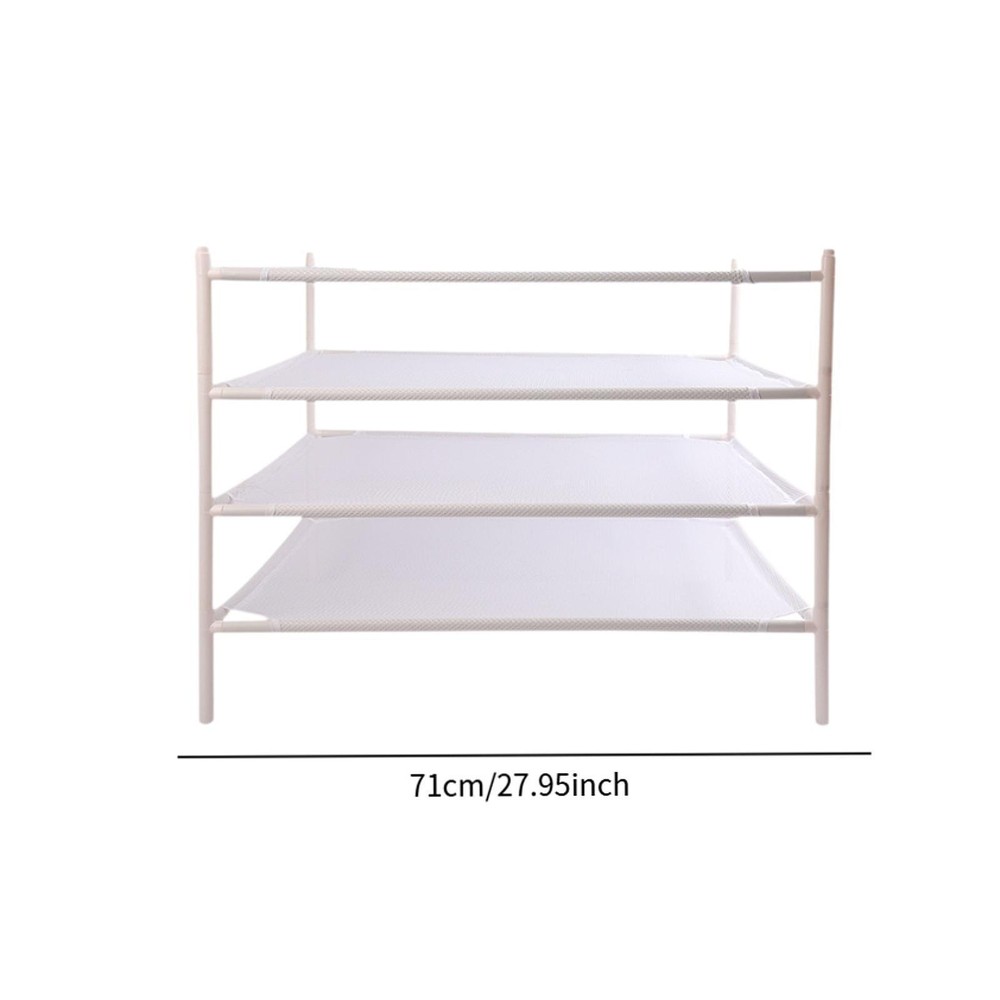 3 Tier Sweater Drying Rack Stackable Breathable Mesh Clothes Dryer Rack for
