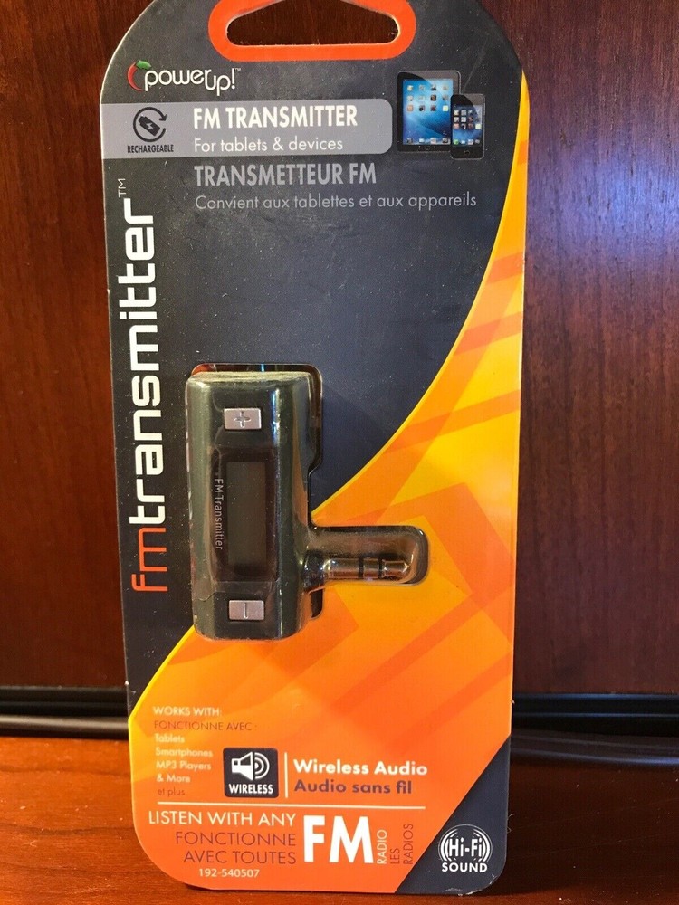 PowerUp! FM Transmitter For Tablets & Devices