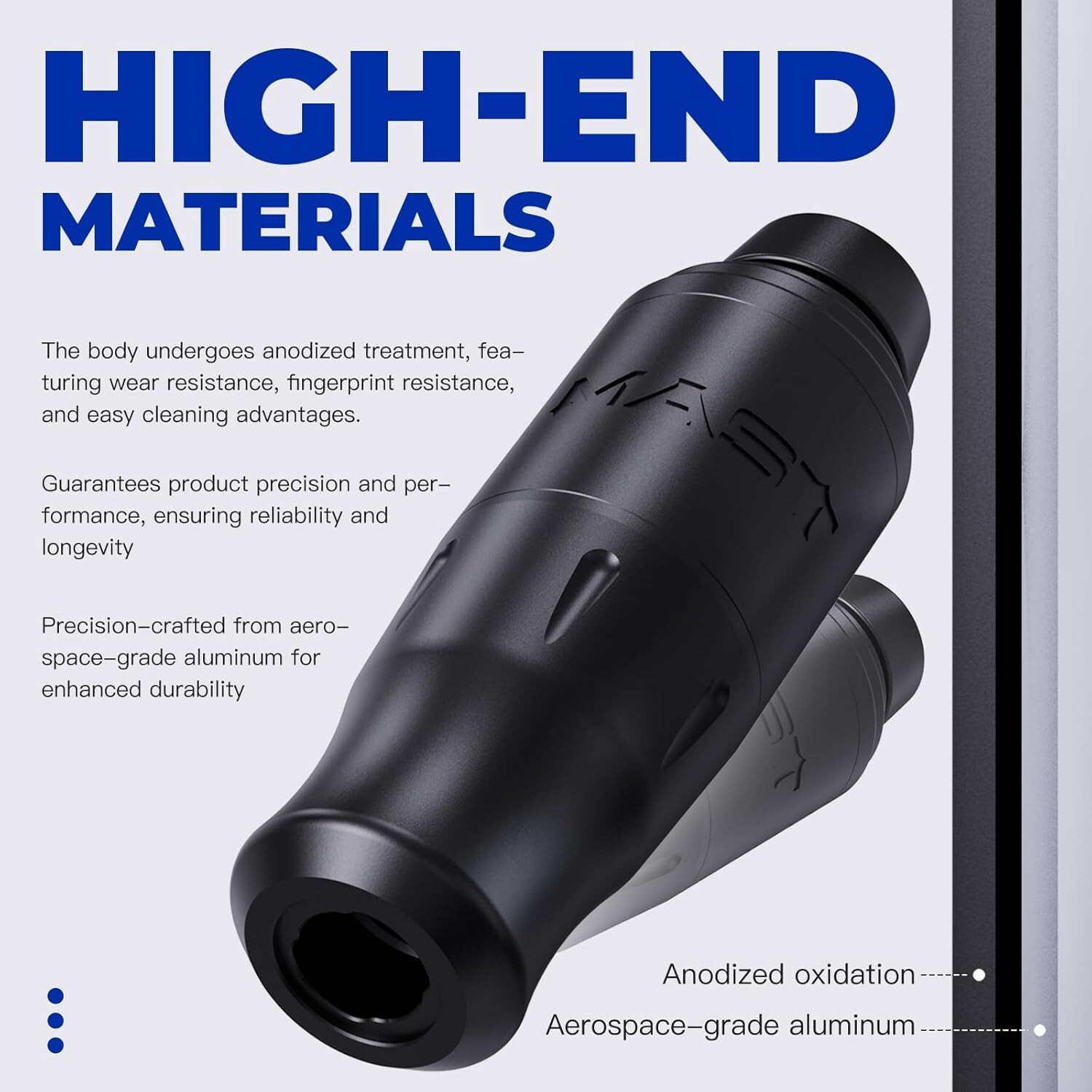 Mast Tour2 Pro Wireless Tattoo Gun Pen Machine Kit Cartridges Power Supply