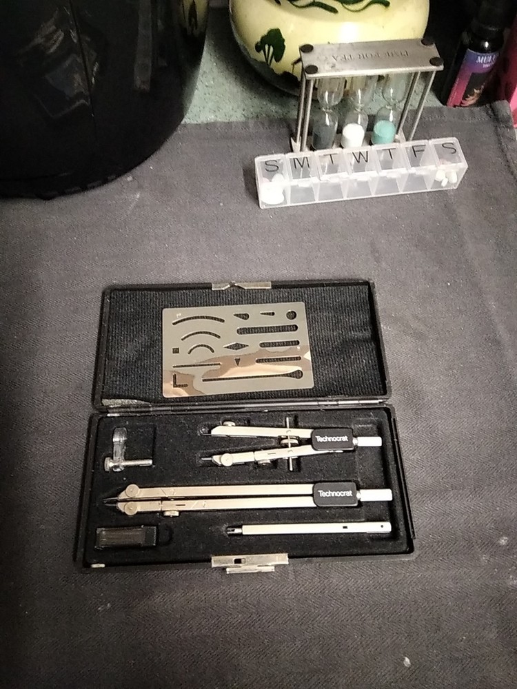 Vintage Technocrat Drawing Set