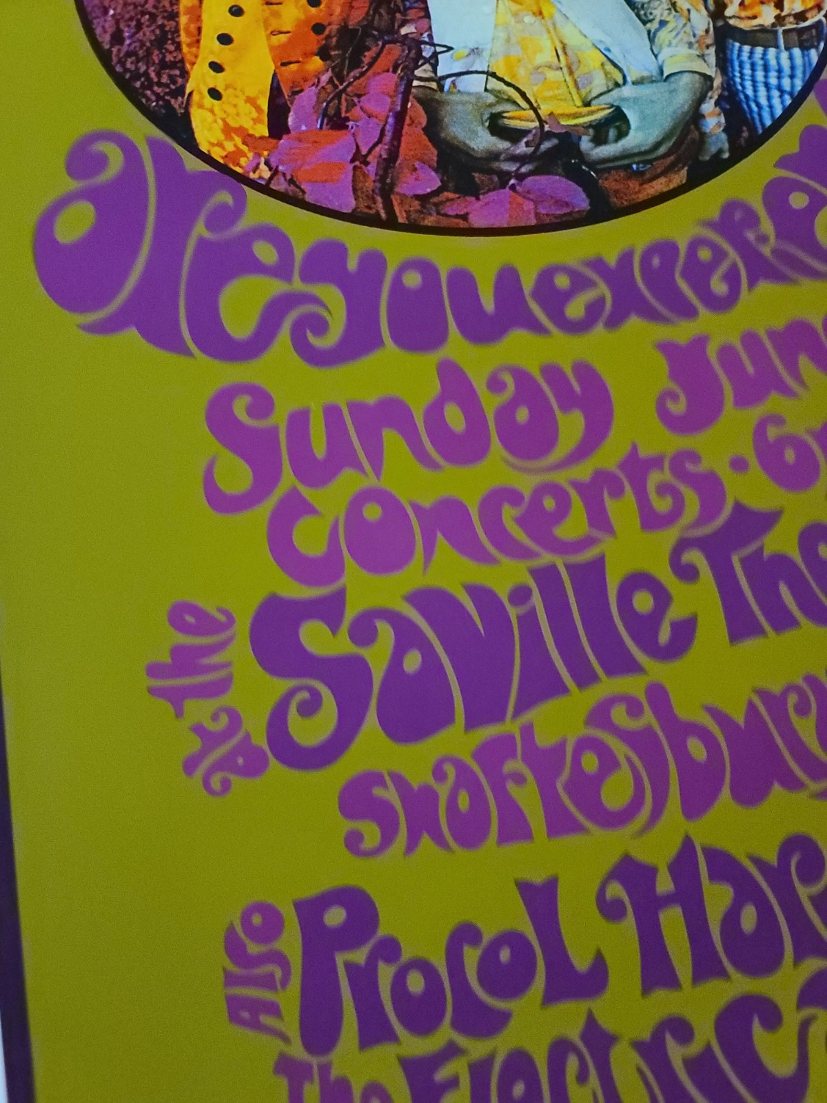 The Jimi Hendrix Experience Saville Theatre 1967 LOST Concert Poster