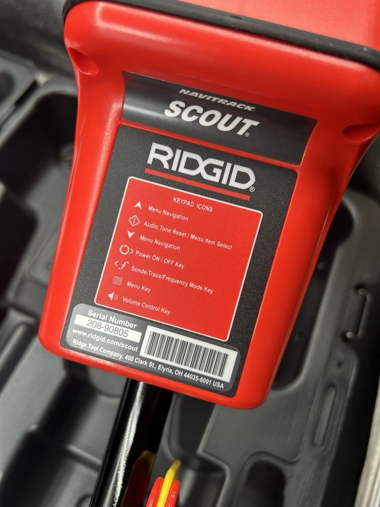Ridgid Navitrack Scout Cable and Pipe Locator Receiver