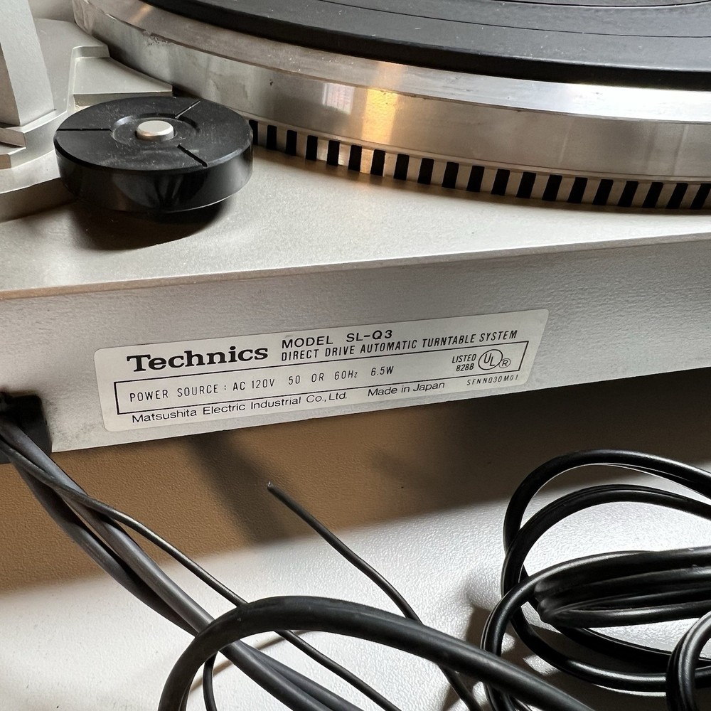 Technics SL-Q3 Turntable Quartz Direct Drive Fully Automatic Not Working
