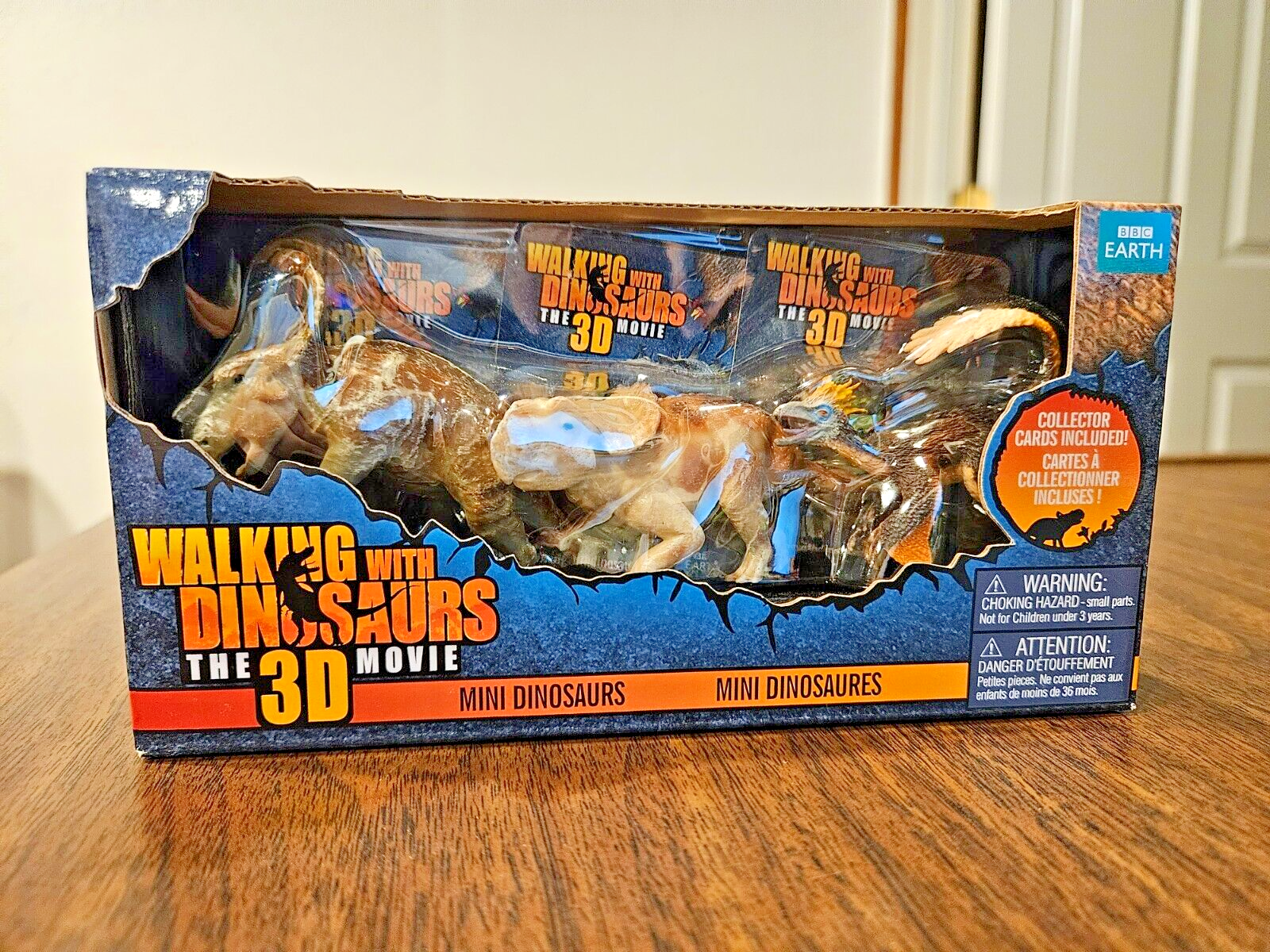 Walking With Dinosaurs 3D Movie 3 Mini Figures: Scowler, Patchi, Troodon