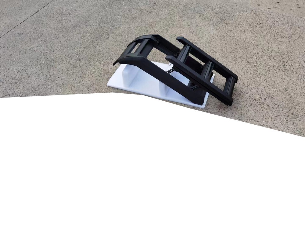 Silver Access Ladder Side Window Step Ladder Fits for Discovery 4 LR4 2010-2016