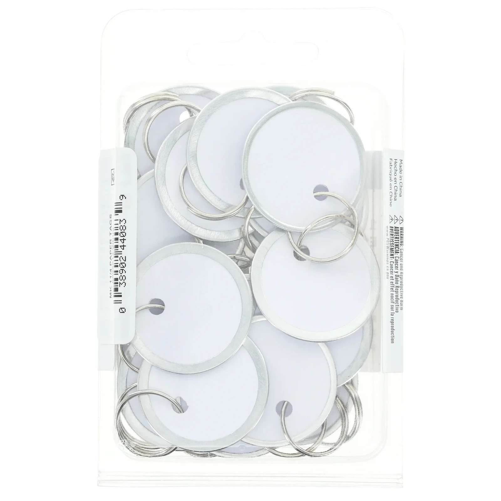 Paper Key Tags (1.25" in) Minute Key Brand