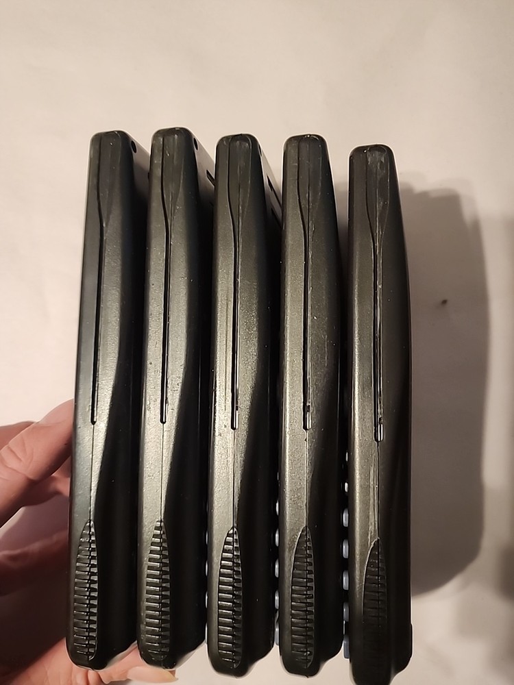 5 - Broken Texas Instruments TI-83 Plus Graphing Calculators - No Covers