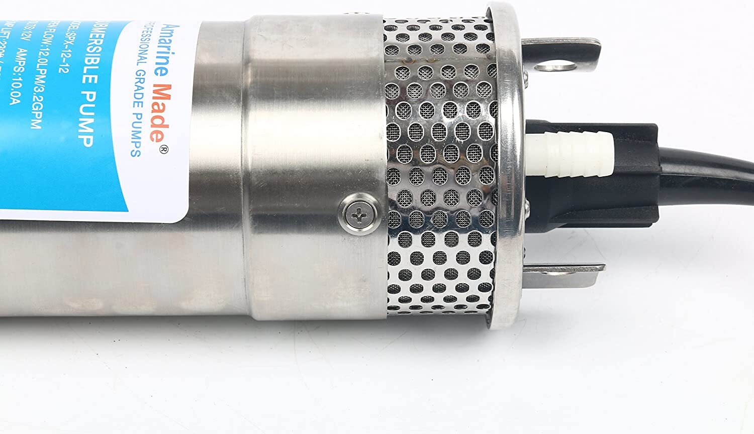 12V Submersible 3.2GPM 4" Deep Well Water Pump Alternative Energy Solar Battery