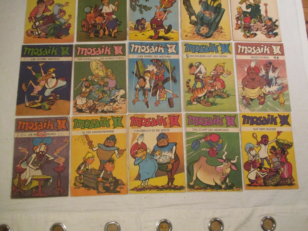 Mosaic GDR Comics Convolution 80s 59 Pieces