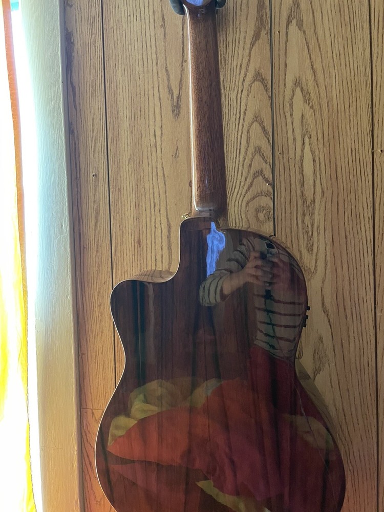 ortega striped suite c/e classical guitar