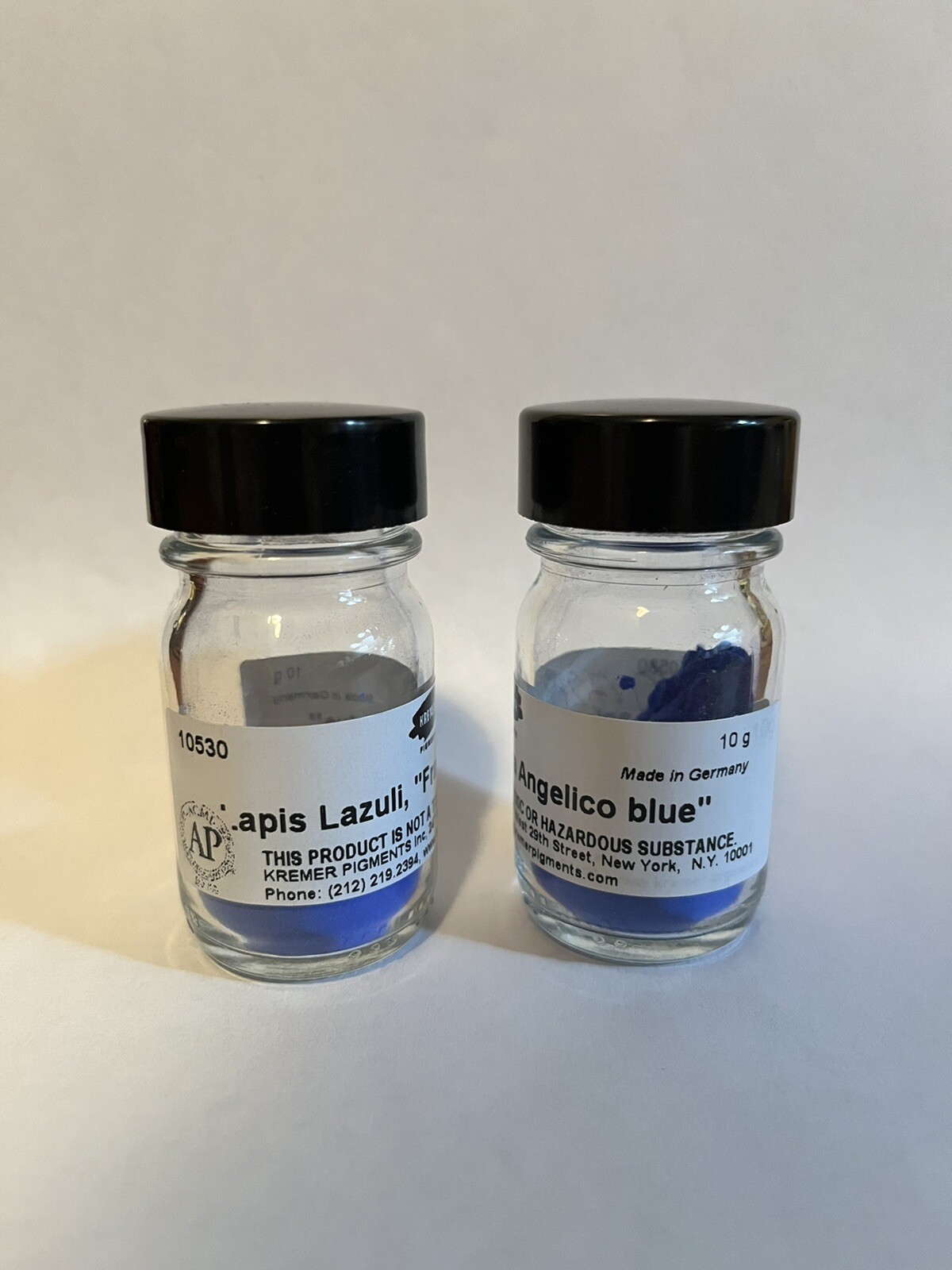 Lapis Lazuli Purest Pigment By Kremer Paint 10g Glass Bottle New / Unused 10530