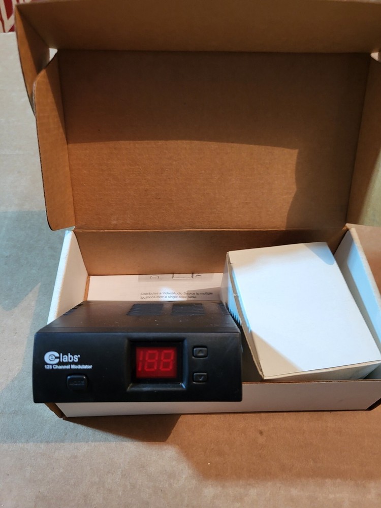 CE-LABS 1001F Programmable Analog RF. 125 Channel Modulator