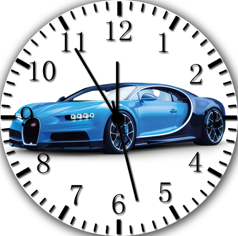 Bugatti Veyron Frameless Borderless Wall Clock Nice For Gifts or Decor E261