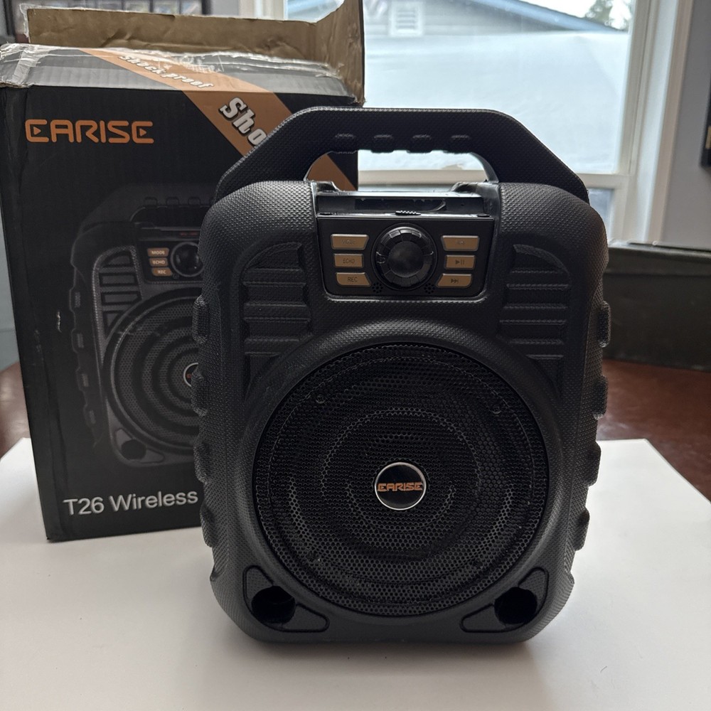 Carise T26 Additional Mic Port Remote Control Wireless Speaker System