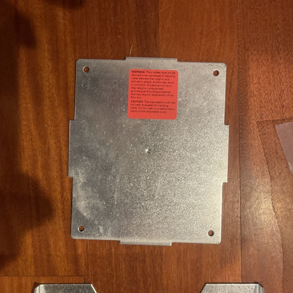 RFBA2R30OG RFBA Legrand Wiremold 2-G 3" RECTANGULAR COVER FLOOR Box