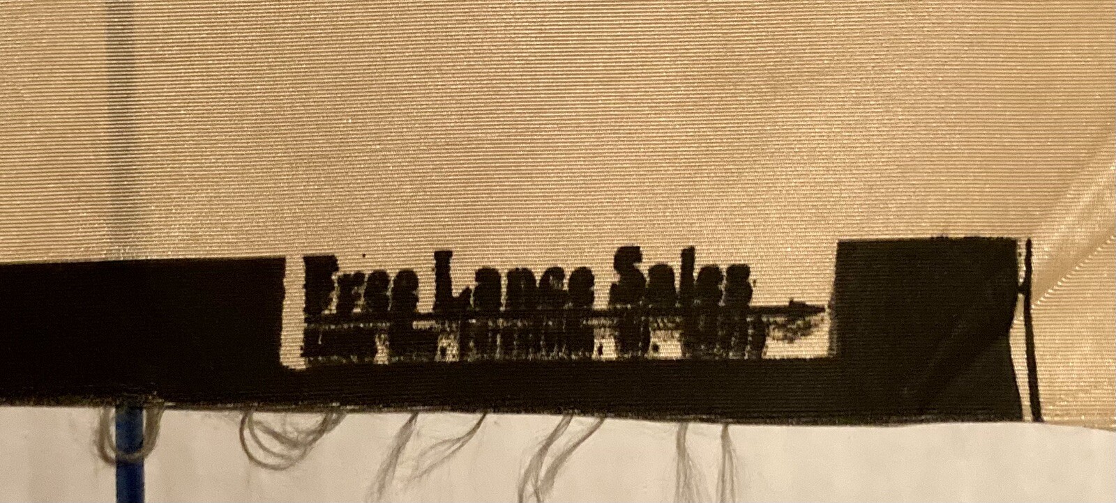 JIMI HENDRIX RARE VINT 1980S ARE YOU EXPERIENCED LARGE BANNER/TAPESTRY 58 L 45 W