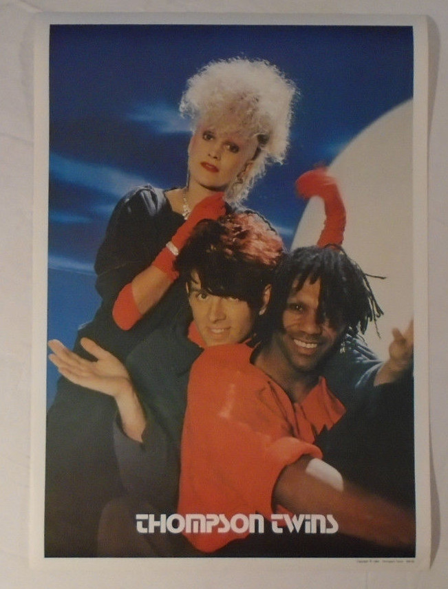 Thompson Twins 1984 Poster