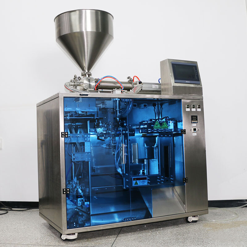 Automatic 50-500ml Liquid Paste Premade Bag Filling Bagging Machine