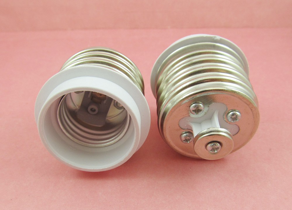 10pcs E40 to E27 Socket Base LED Halogen CFL Light Bulb Lamp Adapter Converter