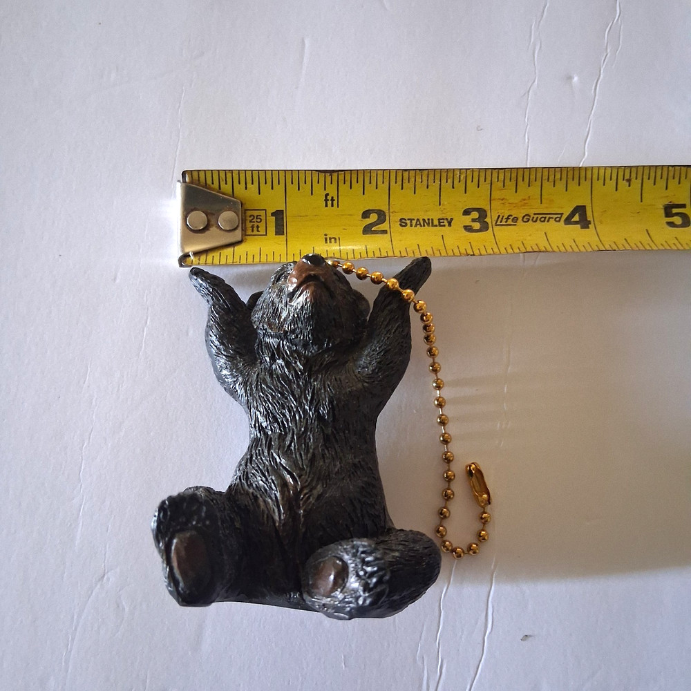 Chain Pull, Synthetic Bear. Black