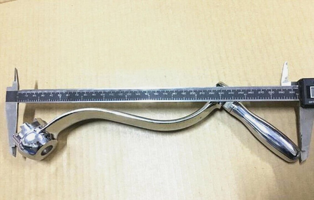 Milling Machine New Part- Elevating Knee Crank Handle For Type 7-teeth