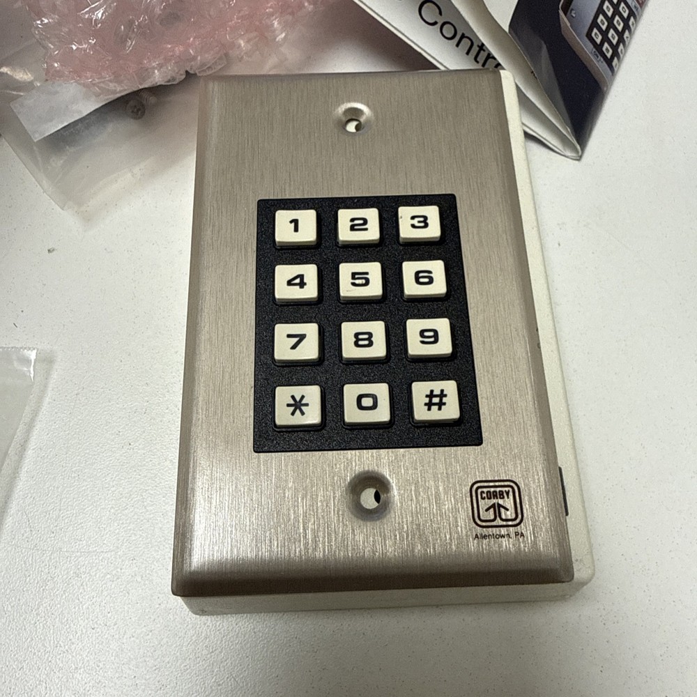 Corby 4010 Electronic Keypads System 1 Access control