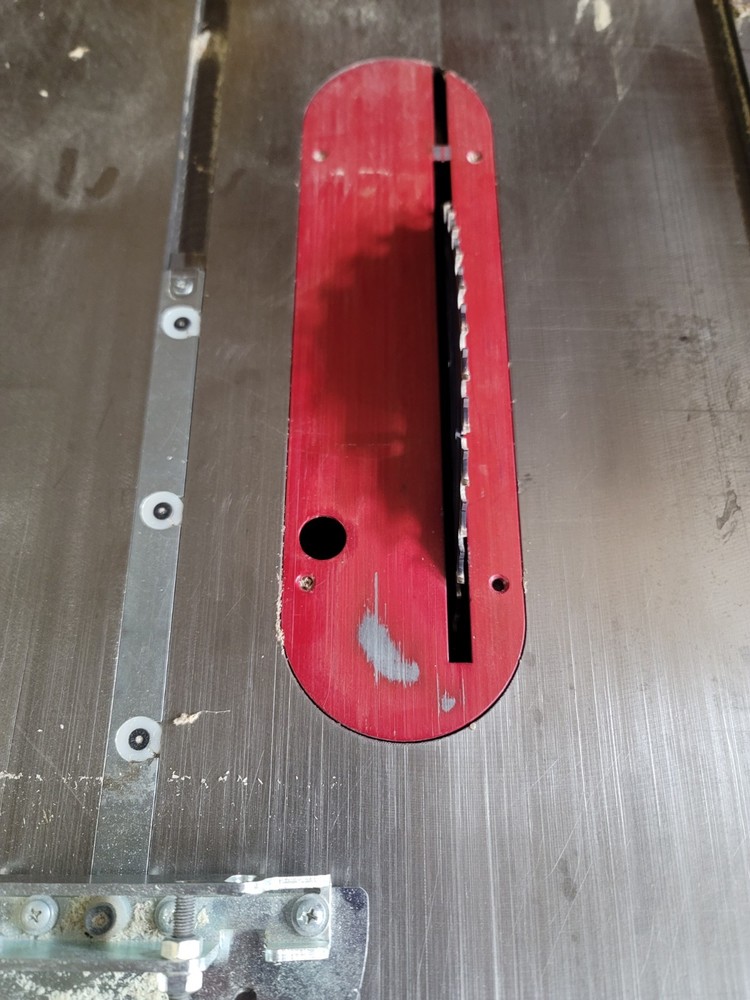 Zero Clearance Insert Plate for Table Saws