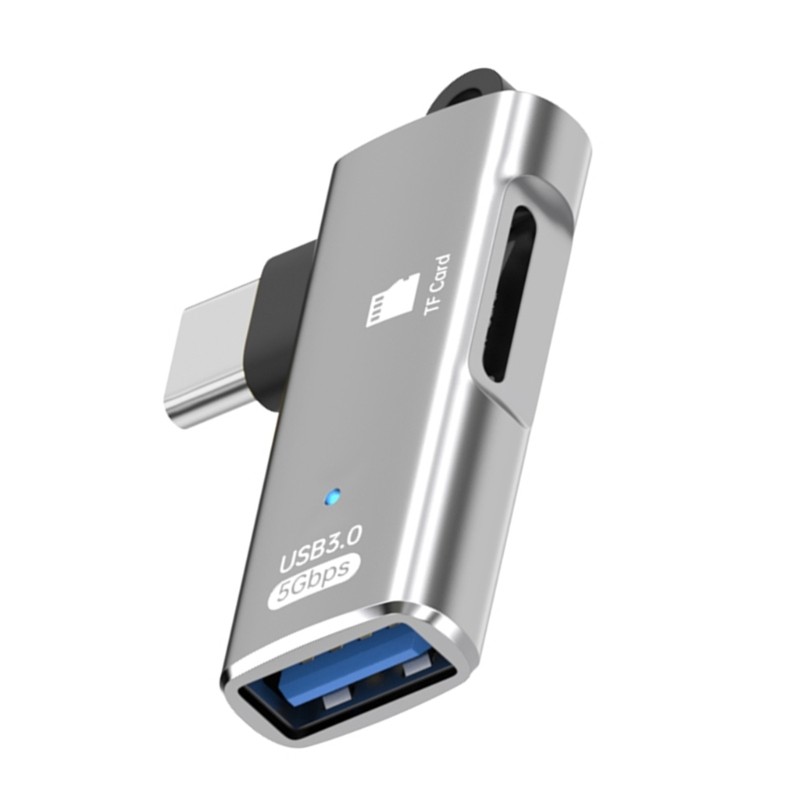 Small USB C To Storage Card Link Quick Data Transfer For Smartphones Camera