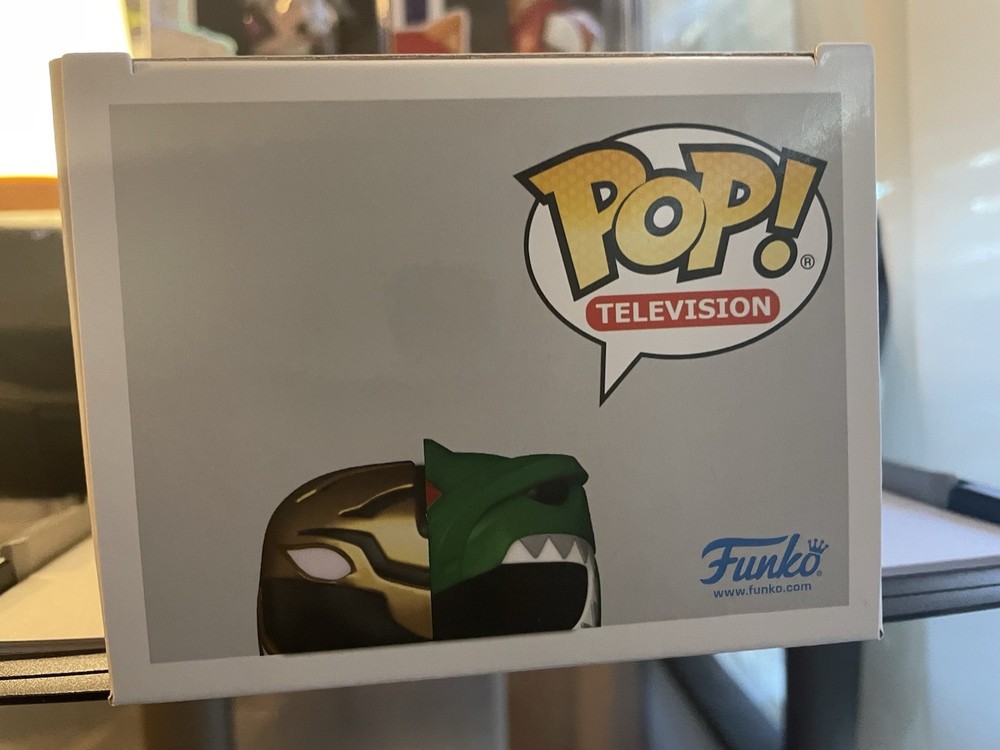 Funko Pop Exclusive Green White Ranger # 1750 Power Rangers LE 9500