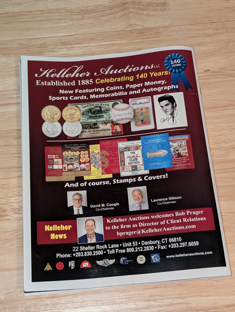 American Philatelist Journal of Stamp Collecting Vol 139 No 9 September 2025