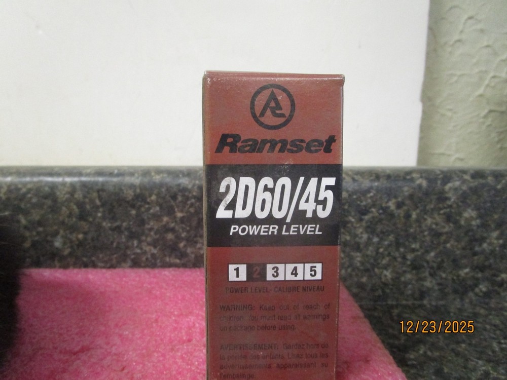 NEW! Ramset .25 Caliber Power Level 2 - 2D60/45